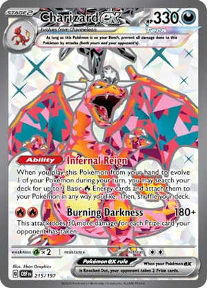 Charizard EX Obsidian Flames SV03